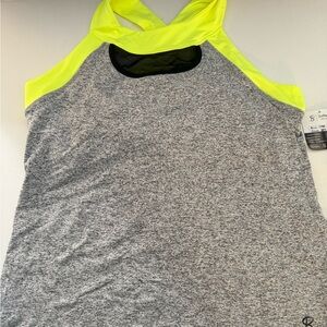 Gray and Yellow Women's Top by Sofibella NWT. Sz XL